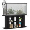 vidaXL Aquariumstandaard 120x40x60 cm bewerkt hout zwart