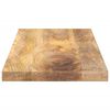 vidaXL Tafelblad rechthoekig 80x20x3,8 cm massief mangohout