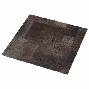 vidaXL Vloerplanken Houten structuur bruin 5,11 m&sup2; 55 st PVC