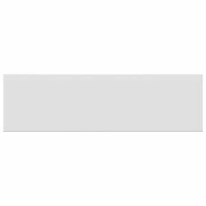 vidaXL Raamsokkel Wit 120 x 45 x 4,5 cm PVC