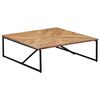 vidaXL Salontafel 110x110x36 cm massief acaciahout