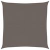 vidaXL Zonnezeil 160 g/m&sup2; 5x5 m HDPE antracietkleurig