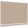 vidaXL Vervangingsdoek voor zonnescherm Beige 430 x 345 cm Polyester