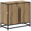 vidaXL Badkamerkast Artisan Eiken 65 x 33 x 60 cm Bewerkt hout