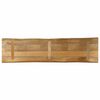 vidaXL Tafelblad met natuurlijke rand 180x40x2,5 cm massief mangohout