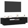 vidaXL TV-kast Zwart 160 x 35 x 40 cm Bewerkt hout