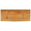vidaXL Tafelblad met natuurlijke rand 70x40x3,8 cm massief mangohout
