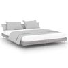 vidaXL Bedframe zonder matras 160x200 cm spaanplaat grijs Sonoma
