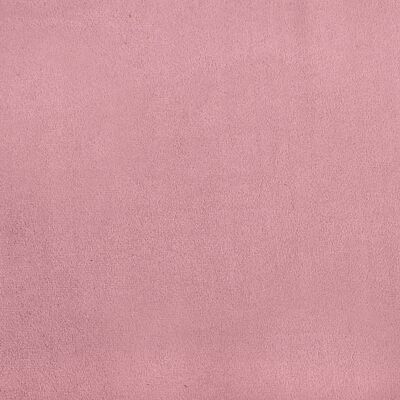vidaXL Bankje 108x79x79 cm fluweel roze