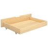 vidaXL Bedframe met 2 lades massief grenenhout 180x200 cm