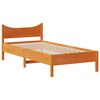 vidaXL Bedframe met lades massief grenenhout wasbruin 75x190 cm