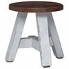 vidaXL Kruk Naturel 22 x 22 x 24 cm Mahoniehout