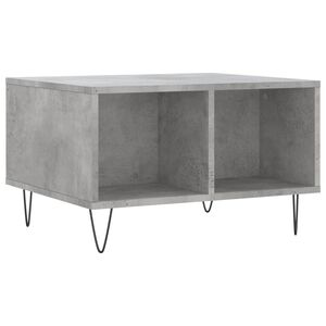 vidaXL Salontafel 60x50x36,5 cm bewerkt hout betongrijs