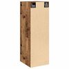 vidaXL Tv-meubelen 2 st 30,5x30x90 cm bewerkt hout oud houtkleurig