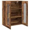 vidaXL Wandkast Wandgemonteerd Oud Hout 69,5 x 34 x 90 cm Bewerkt hout
