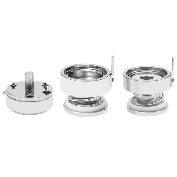 vidaXL Mal voor buttonmaker verwisselbaar 25 mm