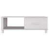 vidaXL Salontafel HAMAR 100x55x35 cm massief grenenhout wit
