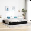 vidaXL Ottoman bedframe zonder matras 200x200 cm fluweel zwart