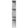 vidaXL Boekenkast 92x29x188 cm bewerkt hout betongrijs