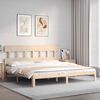 vidaXL Bedframe zonder matras massief grenenhout 200x200 cm