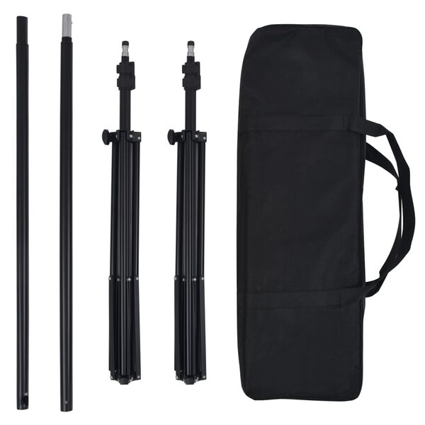 vidaXL Fotostudioset met verlichtingsset, opnametafel en reflector