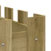 vidaXL Plantenbak verhoogd hekontwerp 150x50x50 cm ge&iuml;mpregneerd hout