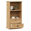 vidaXL Boekenkast VIGO 60x35x114,5 cm massief grenenhout
