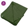 vidaXL Dekzeil 90 g/m&sup2; 6x12 m HDPE groen