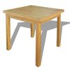 vidaXL Uitschuifbare tafel eikenhout 170x85x75 cm