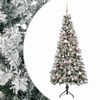 vidaXL Kunstkerstboom met kerstbal 120 cm 150 LED's Warmwit