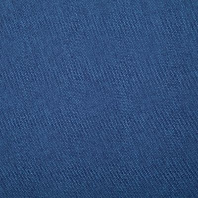 vidaXL Driezitsbank stof blauw