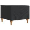 vidaXL Salontafel met lade Zwart 49 x 50 x 40 cm Bewerkt hout