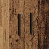 vidaXL Opbergkast 2 pcs Oudhout 103 x 41 x 40 cm Bewerkt hout