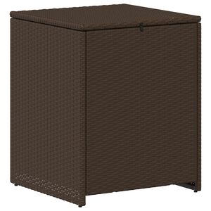 vidaXL Kussenbox 55 x 55 x 69 cm staal