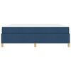 vidaXL Bedframe met matras Blauw 180 x 200 cm Stof