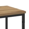 vidaXL Wandtafel Ambachtelijk eiken 200 x 30 x 75 cm Bewerkt hout