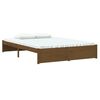 vidaXL Bedframe massief hout honingbruin 140x200 cm