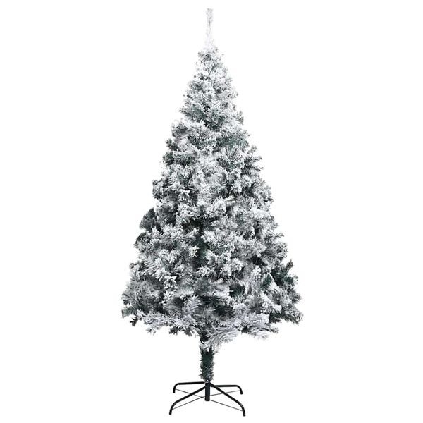 vidaXL Kunst Kerstboom met verlichting met 300 LED Groen 400 cm PVC