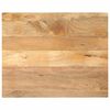 vidaXL Tafelblad rechthoekig 90x80x3,8 cm massief mangohout