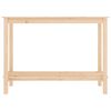 vidaXL Wandtafel 110x40x80 cm massief grenenhout