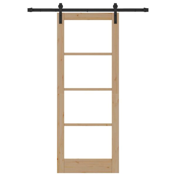 vidaXL Schuifdeur ORKDAL Naturel 78 x 202 cm