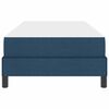 vidaXL Boxspringbed met matras Blauw 90 x 200 cm Stof