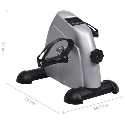 vergeetachtig limiet microscopisch Mini Hometrainer met plastic vliegwiel (zilver) online kopen | vidaXL.be
