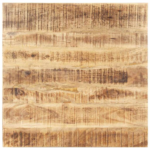 vidaXL Tafelblad 15-16 mm 80x80 cm massief mangohout