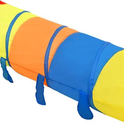 vidaXL Kinderspeeltunnel 245 cm polyester meerkleurig