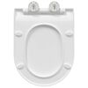 vidaXL Toiletzitting Verstelbaar Wit 48,5 x 36 x 5 cm Polypropyleen