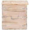 vidaXL Opbergkist 40x40x40 cm massief acaciahout