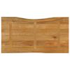 vidaXL Tafelblad met natuurlijke rand 100x60x2,5 cm massief mangohout