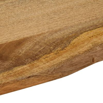 vidaXL Tafelblad met natuurlijke rand 110x80x2,5 cm massief mangohout