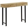 vidaXL Wandtafel 102x30x79 cm massief mangohout